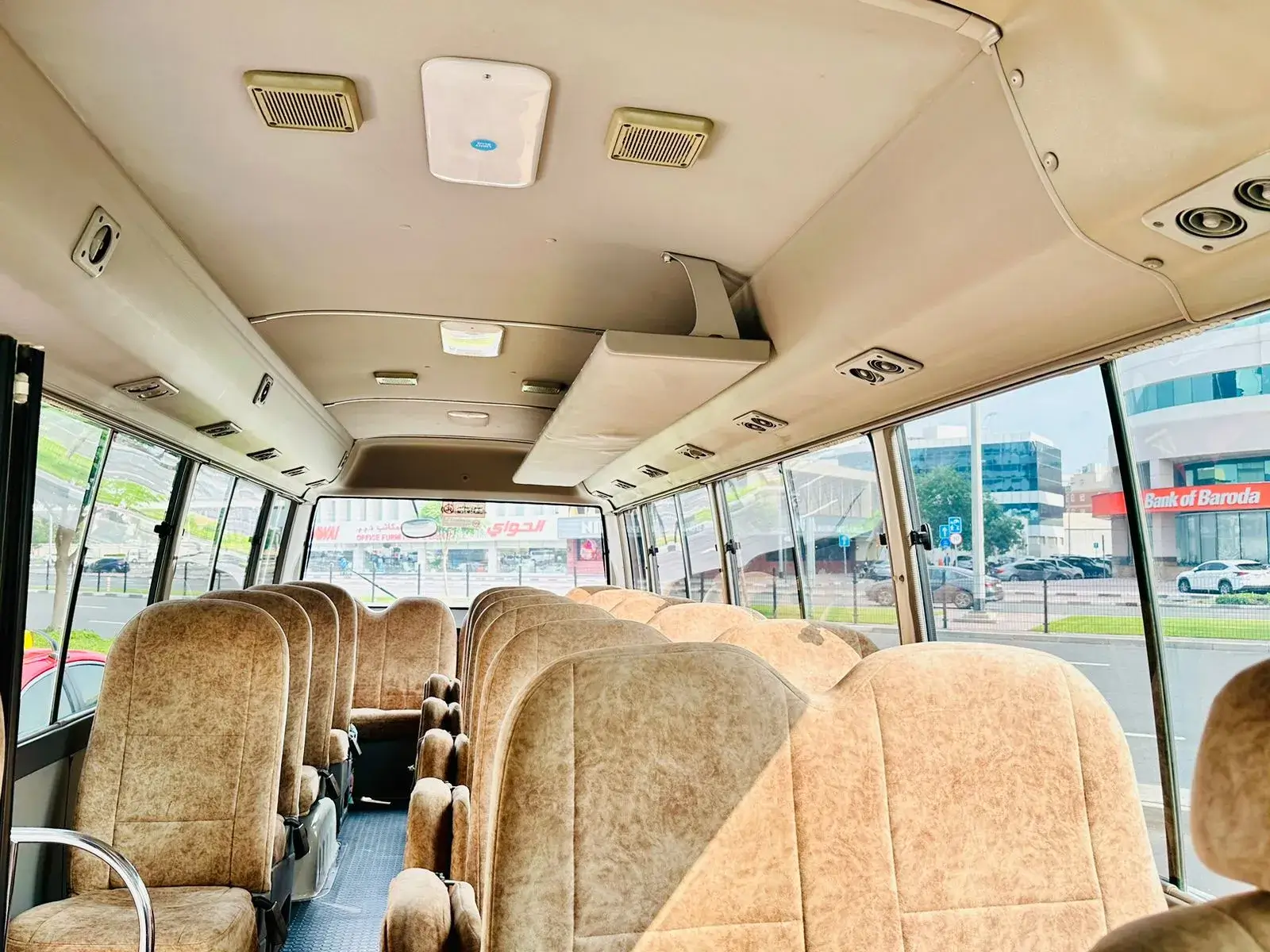 Toyota Coaster for rent 